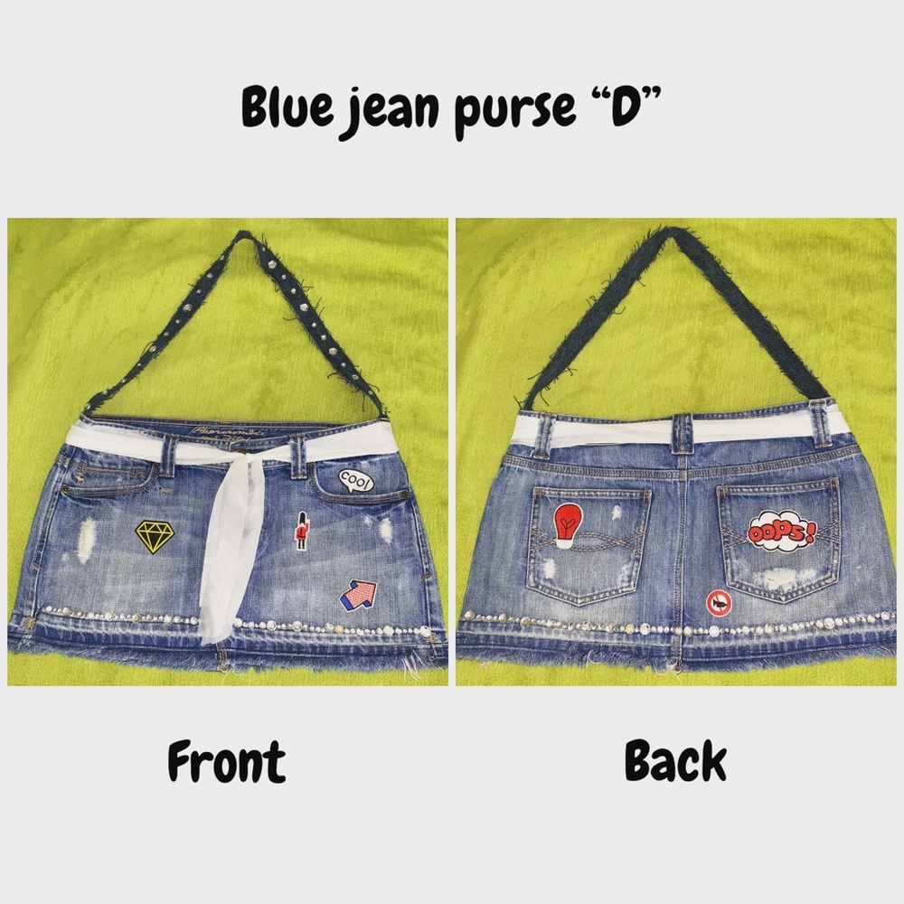 Blue Jean Purse